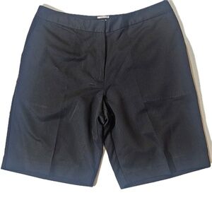 IZOD XFG Golf Shorts Womens 14 Black Cool-FX Microfiber Moisture Wicking Pockets